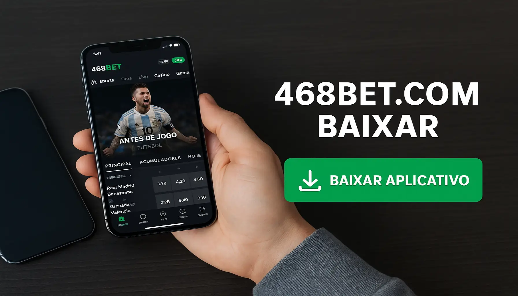Baixar o 468BET.COM Cassino App